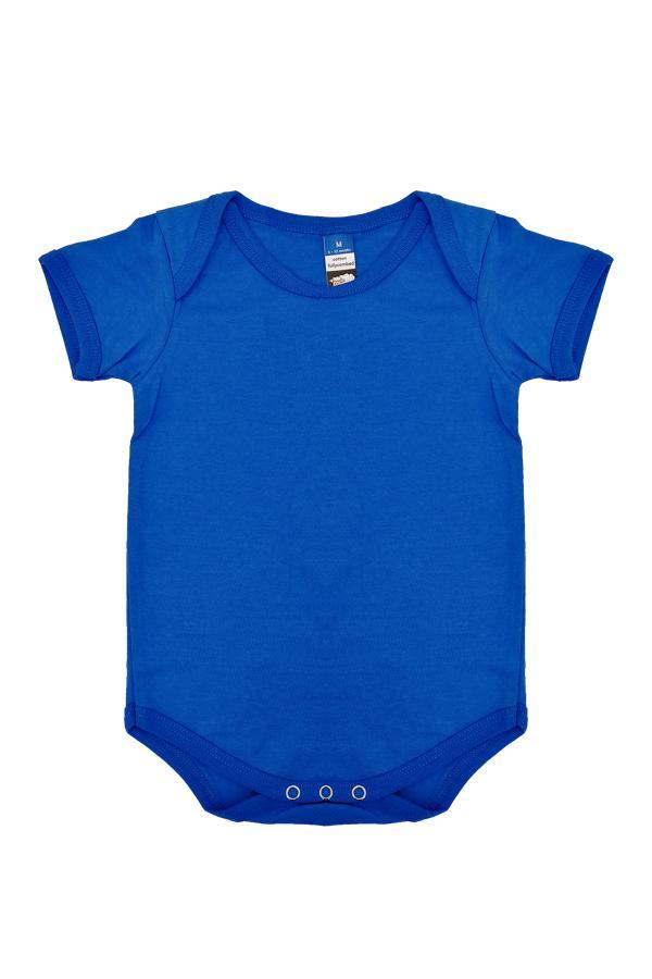 Basic Baby Rompers Fullycombed - Royal 