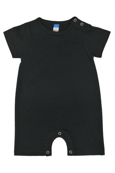Baby Vintage Cotton Rompers Black
