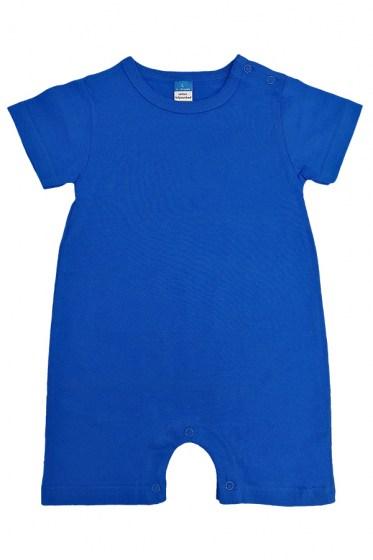 Baby Vintage Cotton Rompers Royal Blue