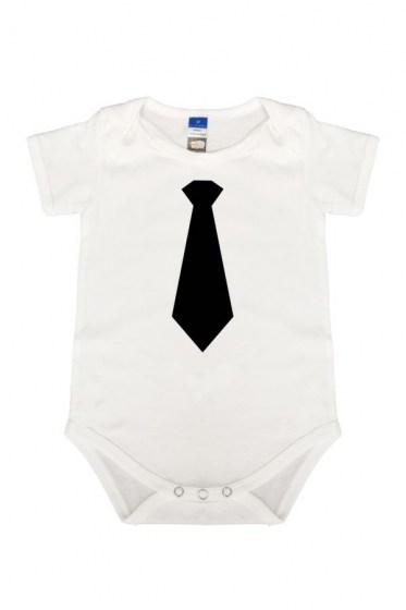 Plain Tie Rompers White